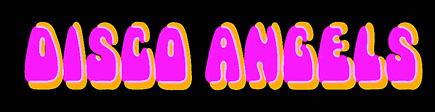 70s disco tribute band the disco angels logo